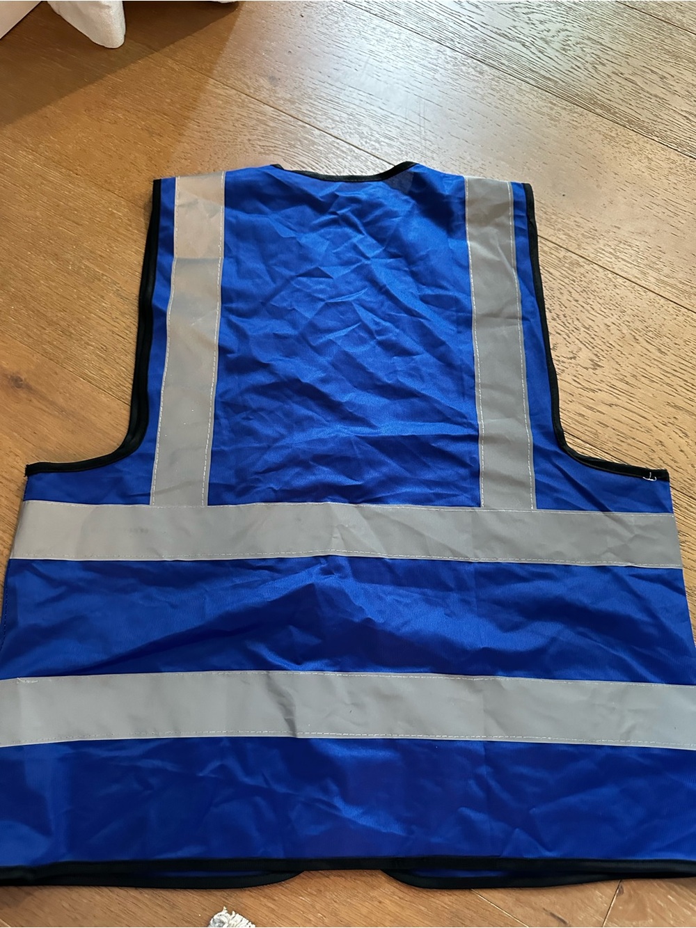 Hi-Vis Safety Vest for Men - Blue Reflective Work Vest